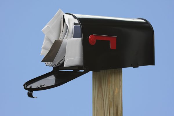 Mailbox Post Assembly